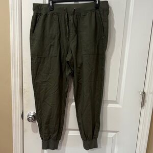 GAP Olive Green Women's Jogger Pants